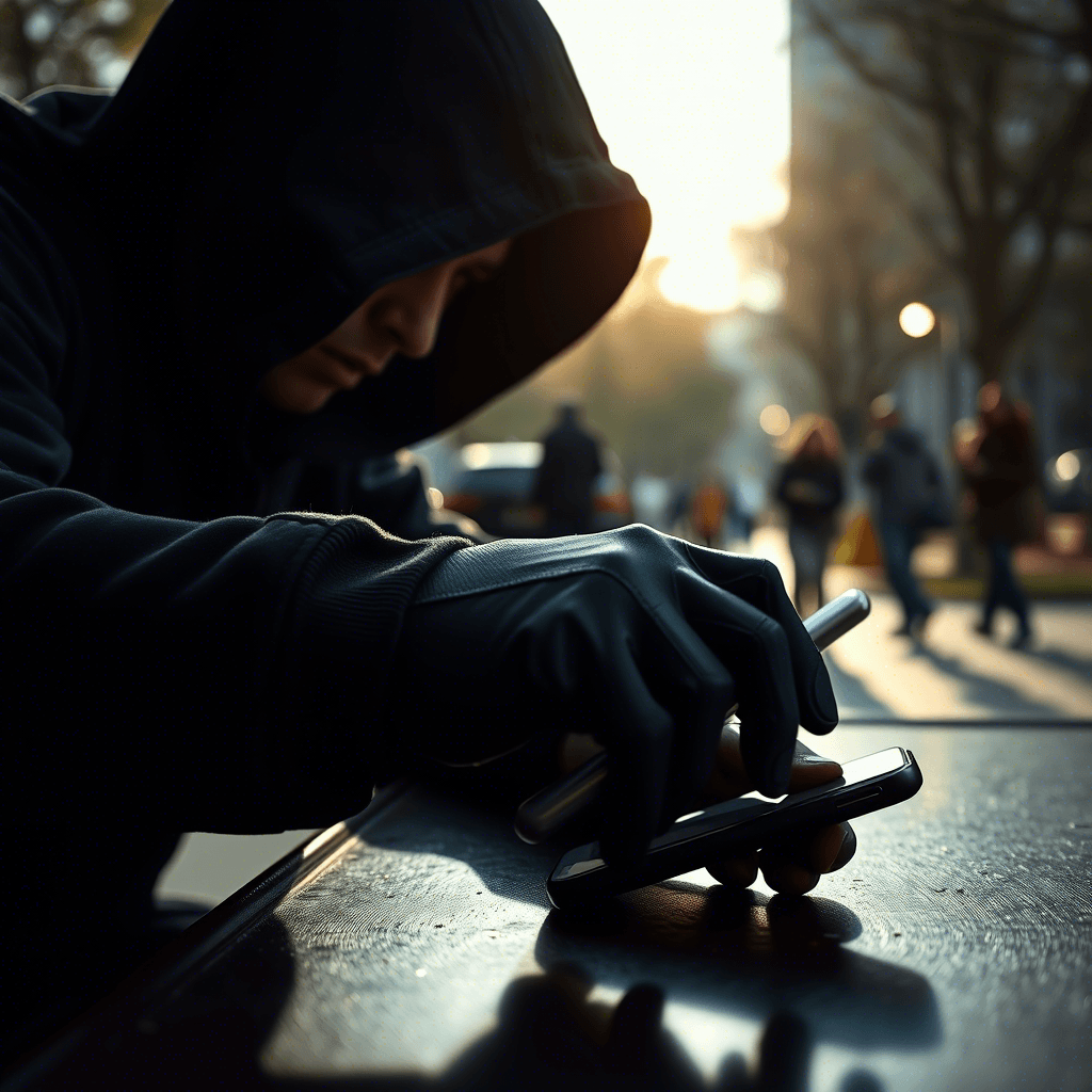 تطبيق محاولة سرقة الهاتف