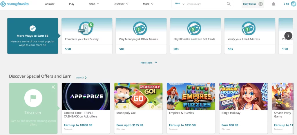 موقع Swagbucks