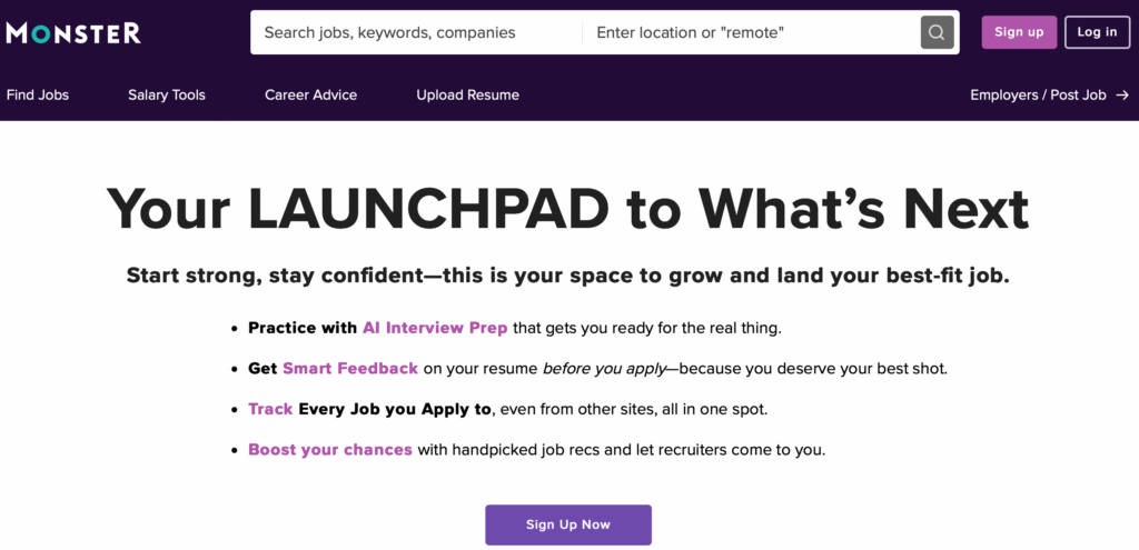 البحث عن الوظيفة