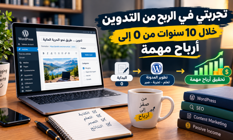 تجربتي في الربح من التدوين